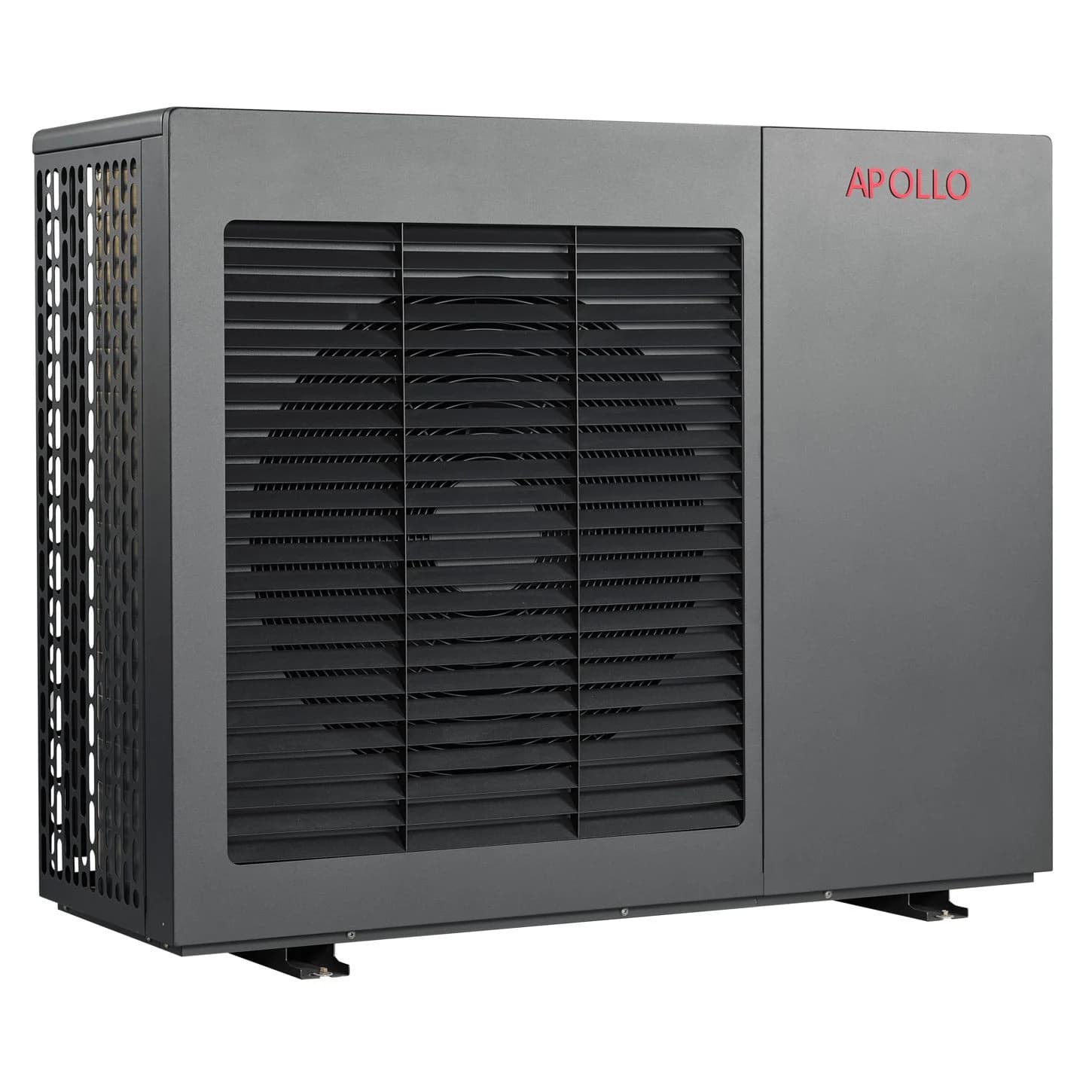 APOLLO MAX Heat 4 Ton 48K BTU air-to-water heat pump, front-angle view