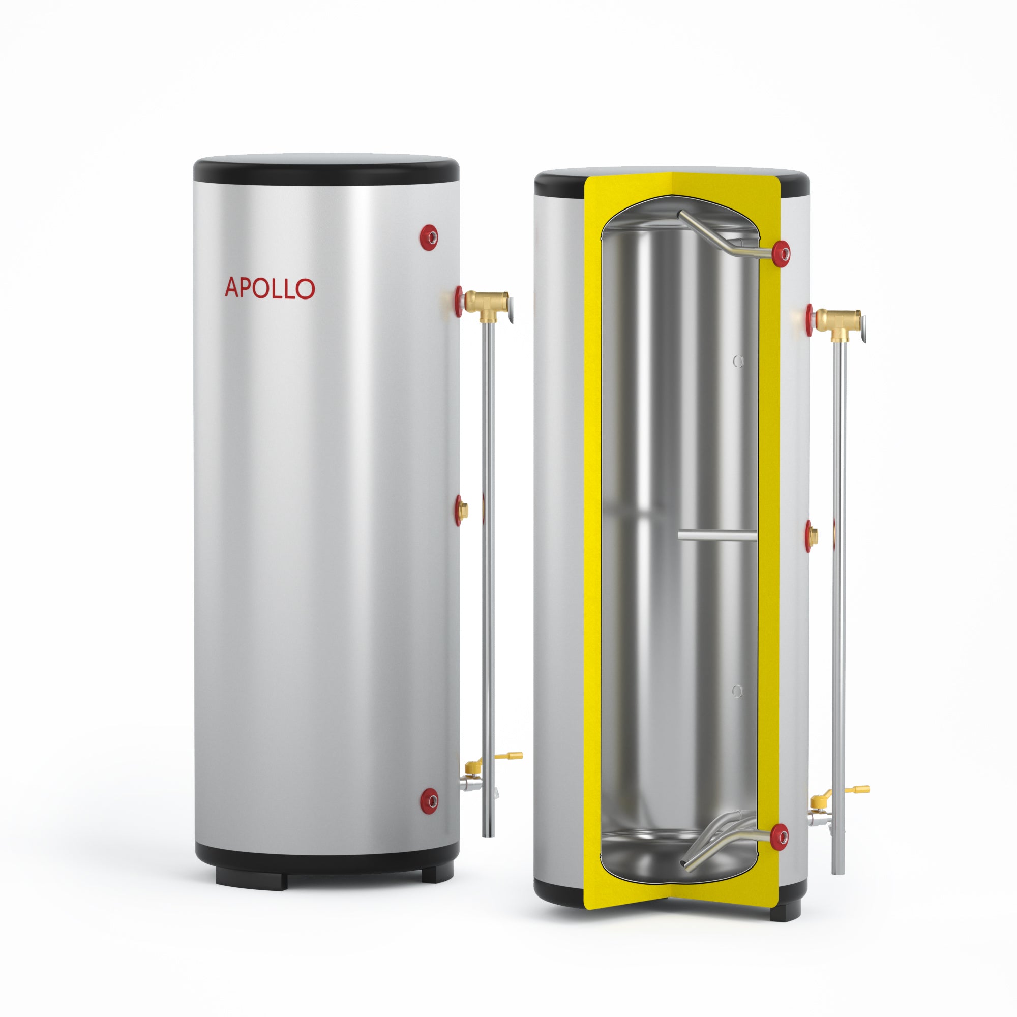 Apollo Tank APOLLO BF175 - Stainless Buffer Tank - 175gal – Apollo Heat Pumps Systems